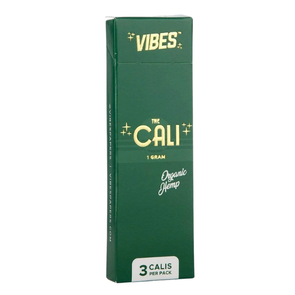 Vibes Cones Green Organic Hemps / Cali 1 Gram 3pk